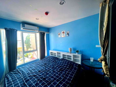 Condos for rent ท่าพระ : Rye Talat Phlu【𝐑𝐄𝐍𝐓】🔥 Good mood in every corner, decorate the room in a bright style, feel comfortable.🔥  Contact Line ID: @hacondo