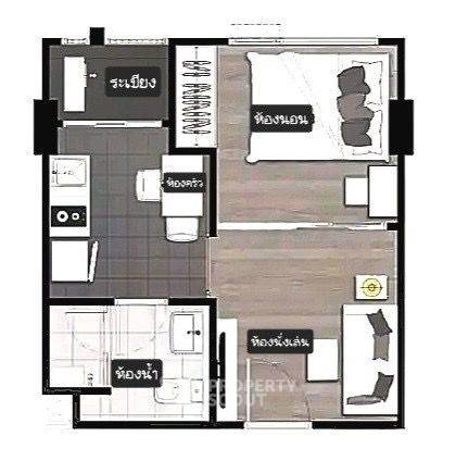 รูป คอนโด 1-ห้องนอน ที่ นิช โมโน สุขุมวิท 50 ใกล้ BTS อ่อนนุช (ID 2008774) - รูปที่ 17/23