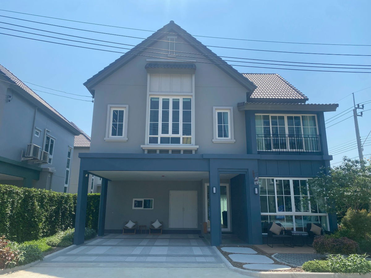 รูป 🏡 ขายบ้านเดี่ยว โครงการสราญสิริ ศรีนครินทร์-แพรกษา แบบบ้าน Muguet - รูปที่ 1/16