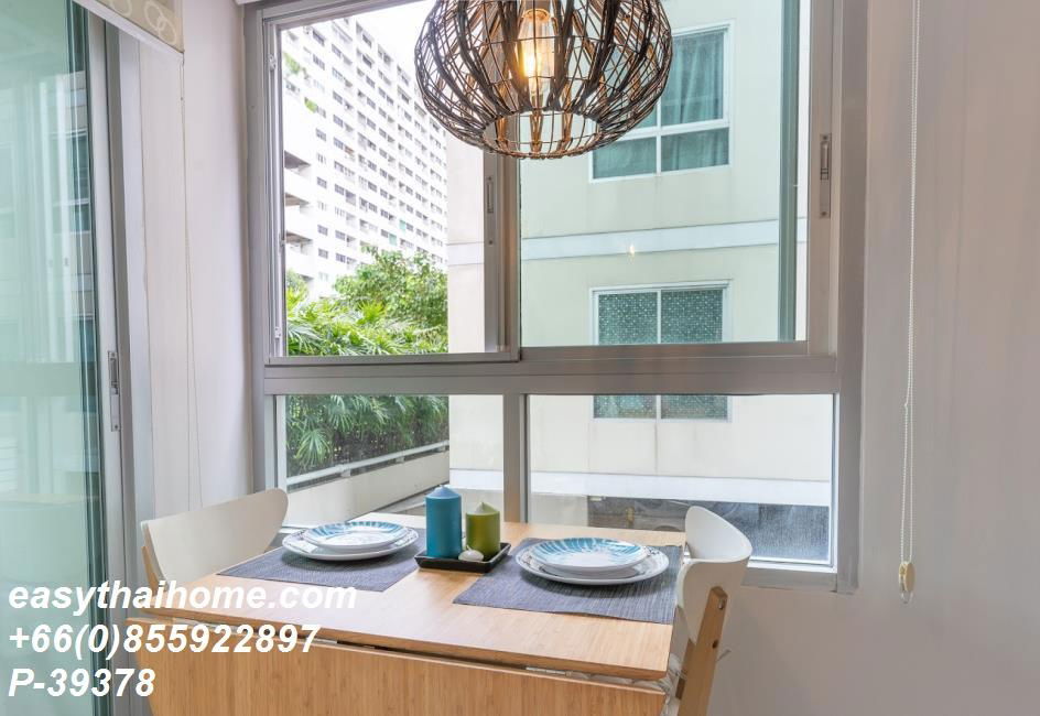 รูป P-39378 ให้เช่า คอนโด เดอะ โคลเวอร์ Soi Thong Lo 18, Khlong Tan Nuea, Watthana, Bangkok พร้อมอยู่ ราคาถูก Line Id @easythaihome 085-592-2897 - รูปที่ 7/9