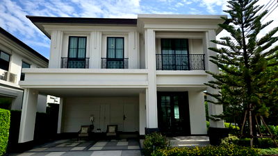 บ้านเดี่ยว สายไหม 58/1 : ขายบ้านตัวอย่างแต่งครบพร้อมอยู่ เศรษฐสิริ พหลโยธิน สายไหม พร้อมสวนส่วนตัว 