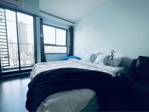 For rent!!  Ideo Sukhumvit 93 ***15K. per month *** Studio  26 sq.m.  12th Floor