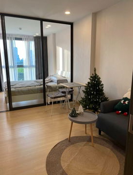 🌿 WS1748 [For rent] Supalai Prime Rama9 💰Price only 14,000 baht/month 🚶‍♂️MRT Cultural Center