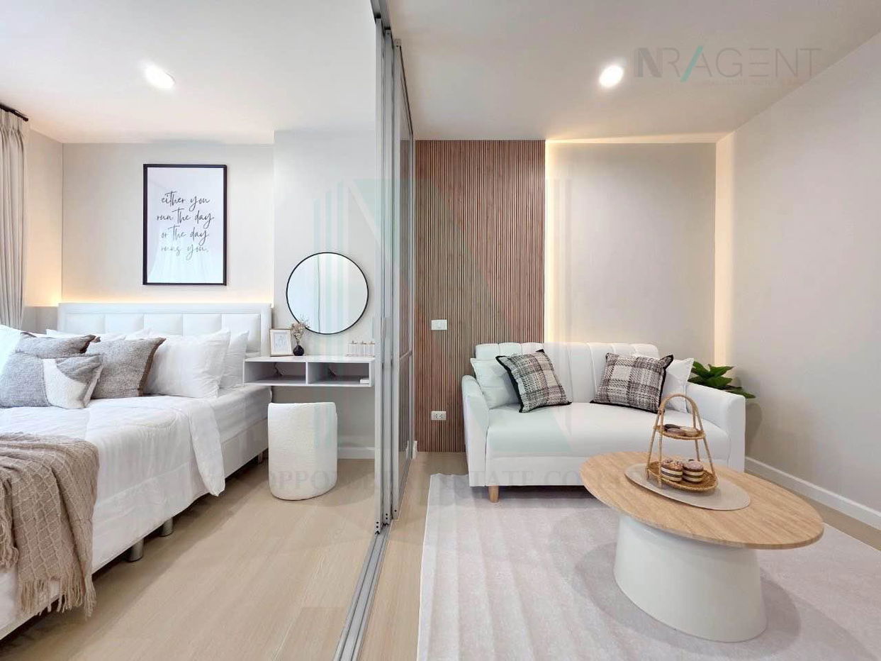 picture 📌 For Sell Condo LUMPINI VILLE RAMKHAMHAENG 60/2 Building B, Floor 14,1 bed room, Room size 26 sqm - 5/8