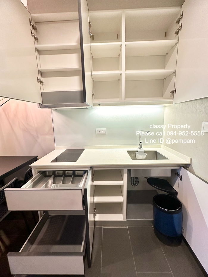 picture *** Condo for rent : C Ekkamai 1 Bedroom  Nice decorated Fully furnished Built-in furniture *** - 16/20