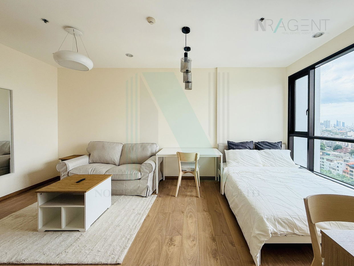 picture For Rent Condo FUSE SATHORN-TAKSIN Building , Floor ,Studio, Room size 28 sqm - 8/8