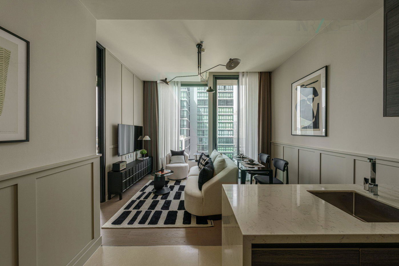 picture 📌 For Sell Condo THE ESSE ASOKE Building 1, Floor 16,1 bed room, Room size 45 sqm - 6/8