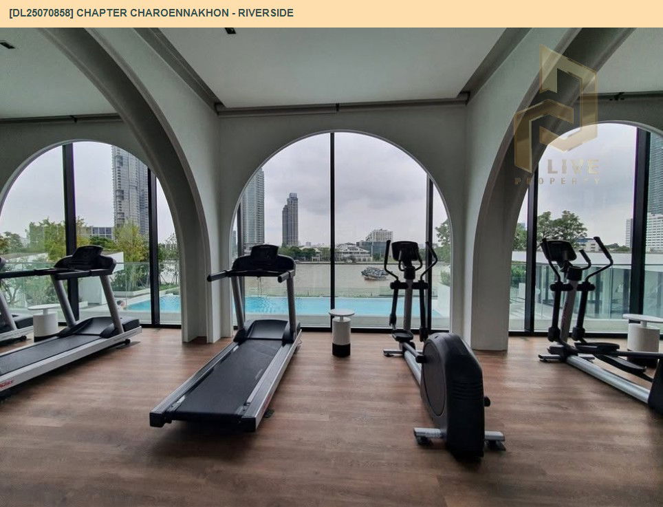 รูป DL25070858 ให้เช่าคอนโด แชปเตอร์ เจริญนคร - ริเวอร์ไซต์ (Chapter Charoennakhon - Riverside) ใกล้ BTS กรุงธนบุรี พร้อมเข้าอยู่ โทรด่วน 0638692663 LineID @655ebbvc - รูปที่ 9/10