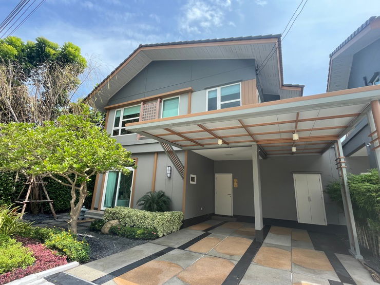 รูป 💥ขายบ้านพร้อมเข้าอยู่ ตบแต่งเฟอร์นิเจอร์ครบ สไตล์ญี่ปุ่น🏘️🇯🇵 ราคาพิเศษ 6.99 ลบ.🛏️🎏 - รูปที่ 1/30