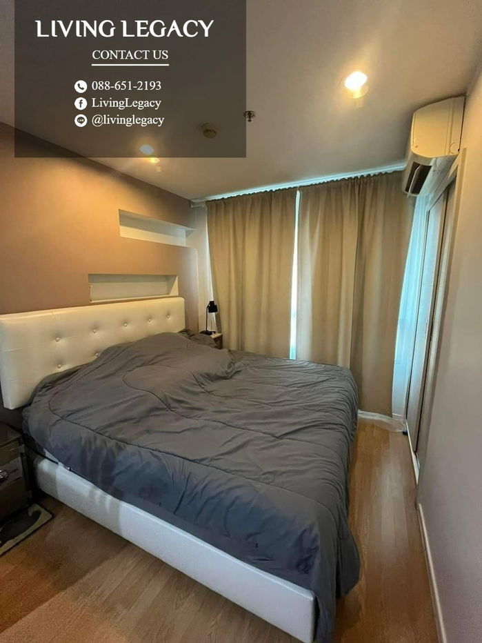 รูป SGVJIV ให้เช่าคอนโด Lumpini Place Srinakarin - Huamark Station 26 ตร.ม. ชั้น 19 line id : @livinglegacy - รูปที่ 2/5