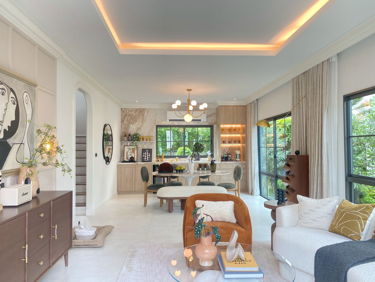 รูป 🏡 ✨ ขายบ้านตัวอย่างตกแต่งหรู พร้อมบิ้วอินครบ “Lawrence” @เศรษฐสิริ บางนา กม.10 📌 บ้านเลขที่เฮง 898/15 พร้อมเข้าอยู่ได้ทันที! - รูปที่ 3/12
