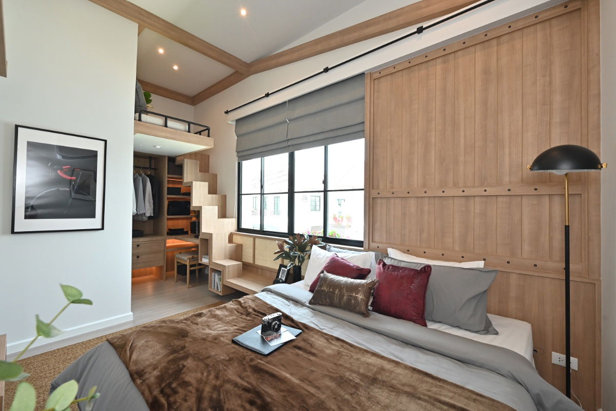 รูป ขายบ้านตัวอย่างเฟอร์นิเจอร์ทั้งหลังอณาสิริรามคำแหง โครงการพร้อมอยู่จากแสนสิริ - รูปที่ 2/15