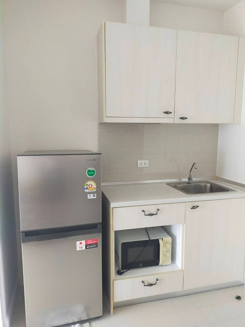รูป คอนโด Manor สนามบินน้ำ ตึก D ชั้น 26 เพิ่งรีโนเวท แบบ 1 ห้องนอน 32 ตรม. มีเครื่องซักผ้า 7,500 บาท เท่านั้น - รูปที่ 4/5