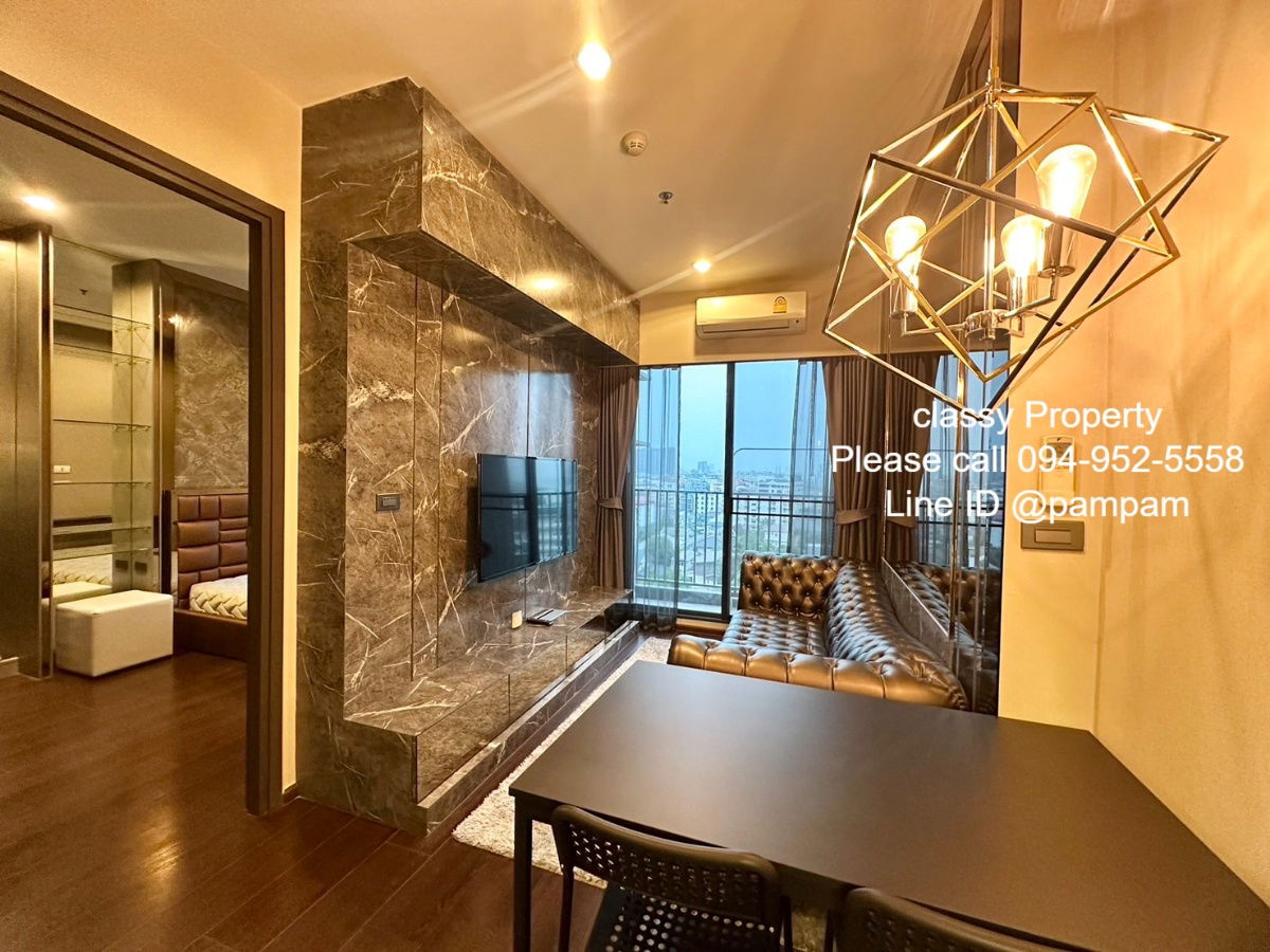 picture *** Condo for rent : C Ekkamai 1 Bedroom  Nice decorated Fully furnished Built-in furniture *** - 3/20