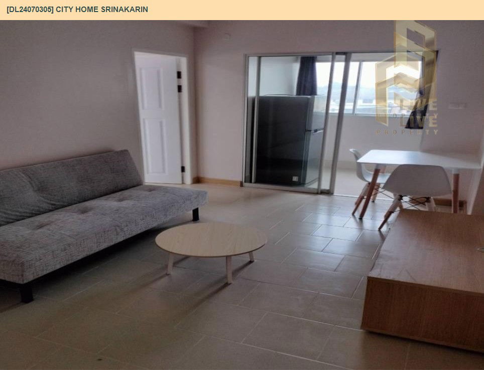 รูป DL24070305 ให้เช่าคอนโด ซิตี้ โฮม ศรีนครินทร์ (City Home Srinakarin) ใกล้ BTS แบริ่ง พร้อมเข้าอยู่ โทรด่วน 0638692663 LineID @534wlwof - รูปที่ 4/5
