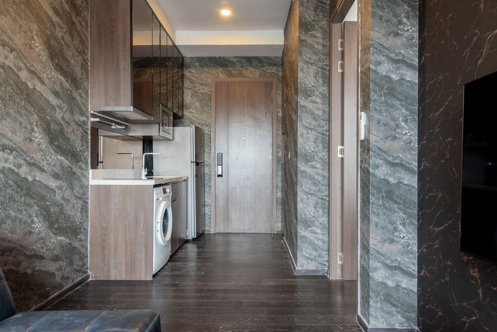 รูป Call : 096-256-5559 Condo Park Origin Thonglor ใกล้ BTS ทองหล่อ ห้องใหม่ 32.5 ตารางเมตร 1 นอน ชั้น24 ทิศตะวันออก ตึกB ตกแต่งครบ - รูปที่ 4/13