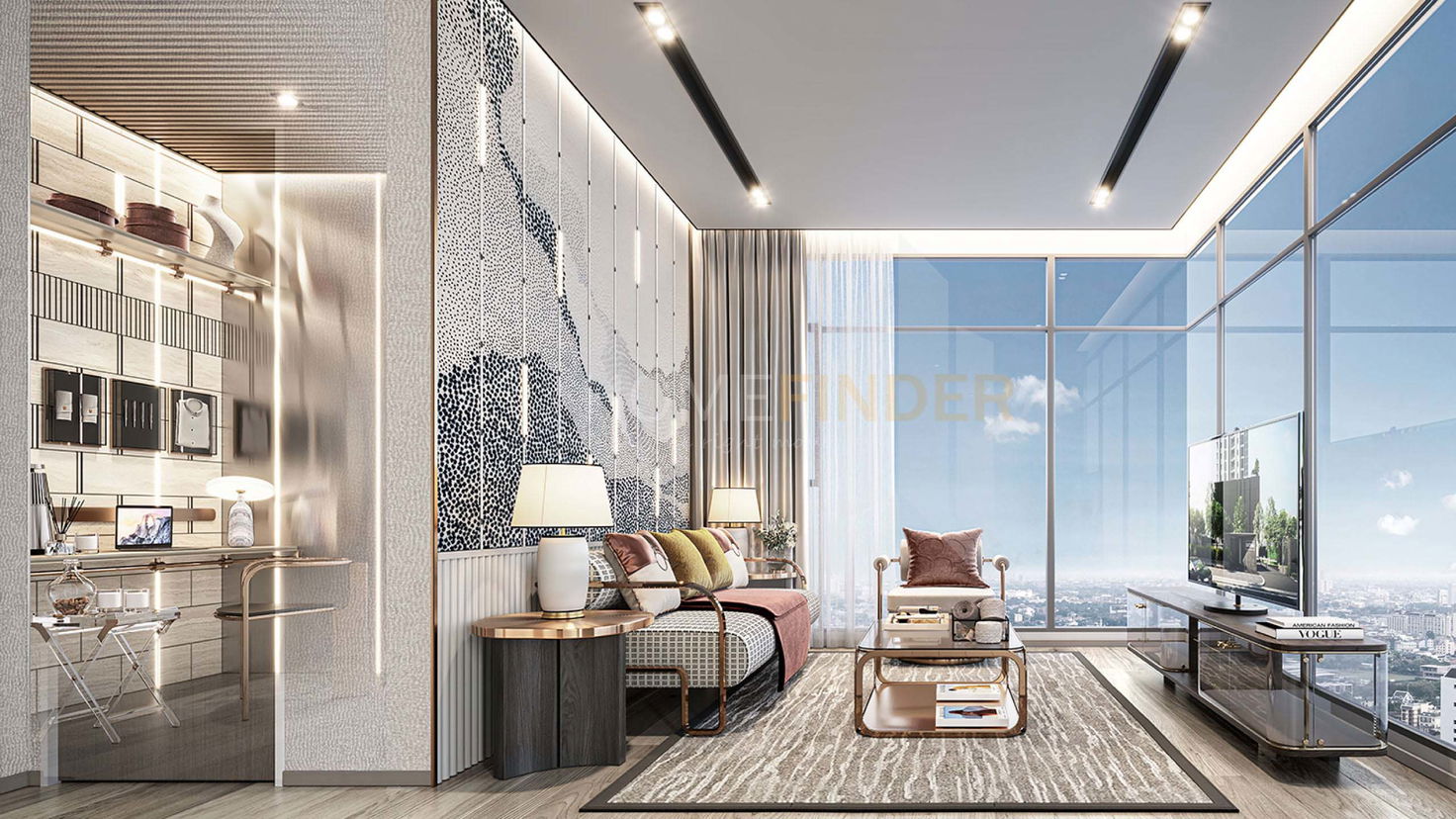 รูป RHYTHM Ekkamai Estate 2 bedrooms, for sale - รูปที่ 4/9