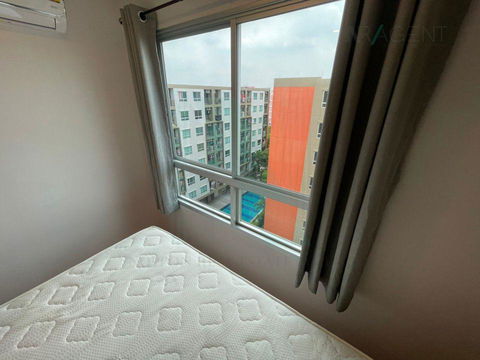 🔺 For Rent Condo LUMPINI VILLE  SUKHUMVIT 76 - BEARING STATION 2 Building B, Floor 8,Studio, Room size 26.00 sqm