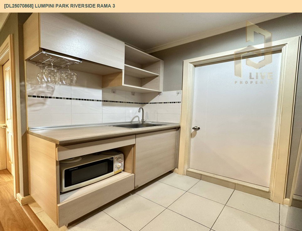 picture DL25070868 Condo for rent, Lumpini Park Riverside Rama 3 near -, ready to move in, call urgently 0656133286 LineID @534wlwof - 9/11