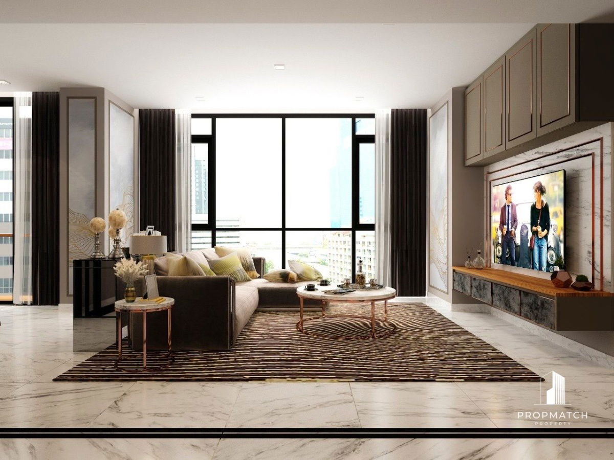 รูป ✨Flash Deal ✨ The Monument Thonglor ( 2Bed 2Bath 125 SQM.) แต่งครบพร้อมอยู่ !! เพียง 120,000 บาทต่อเดือน Tel.0981315848 @propmatch - รูปที่ 3/28