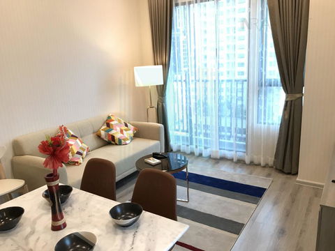 🎉 For Rent Condo KNIGHTSBRIDGE COLLAGE RAMKHAMHAENG Building 1, Floor 9,2 bed room, Room size 44.00 sqm