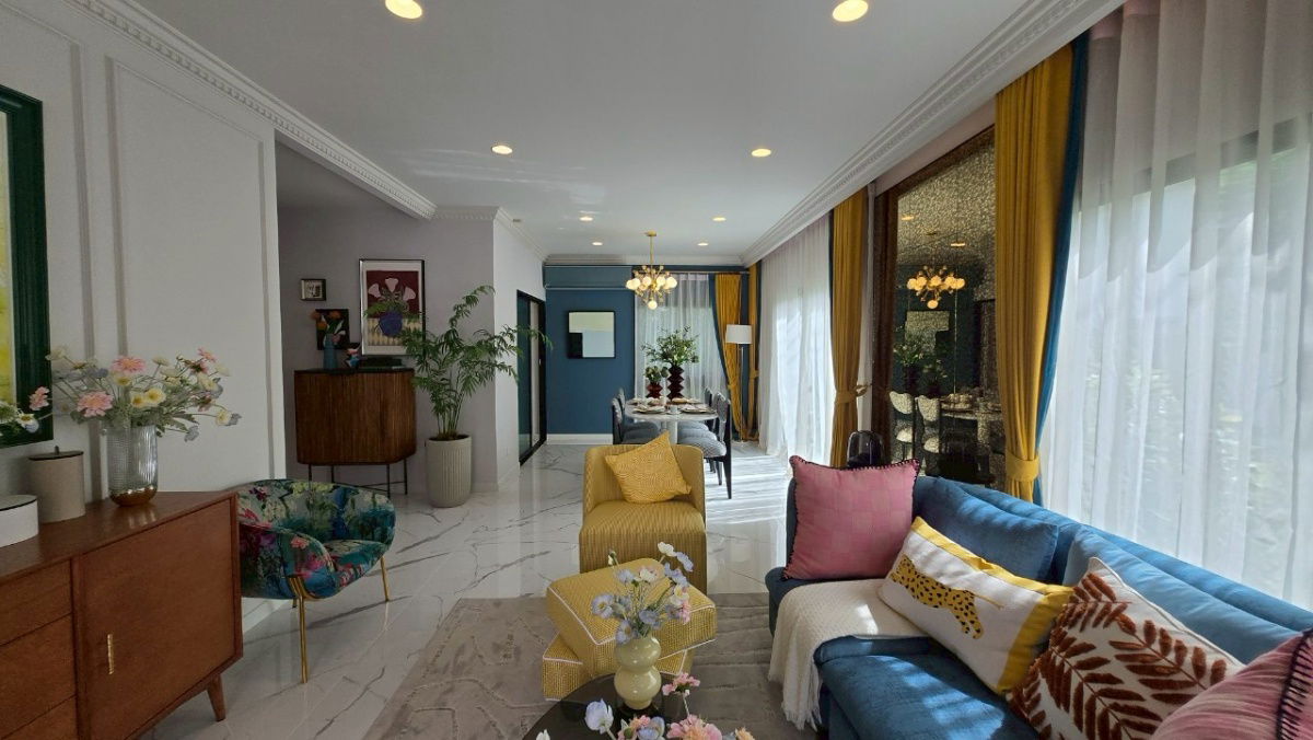 รูป ขายบ้านตัวอย่างแต่งครบพร้อมอยู่ เศรษฐสิริ พหลโยธิน สายไหม พร้อมสวนส่วนตัว  - รูปที่ 4/21