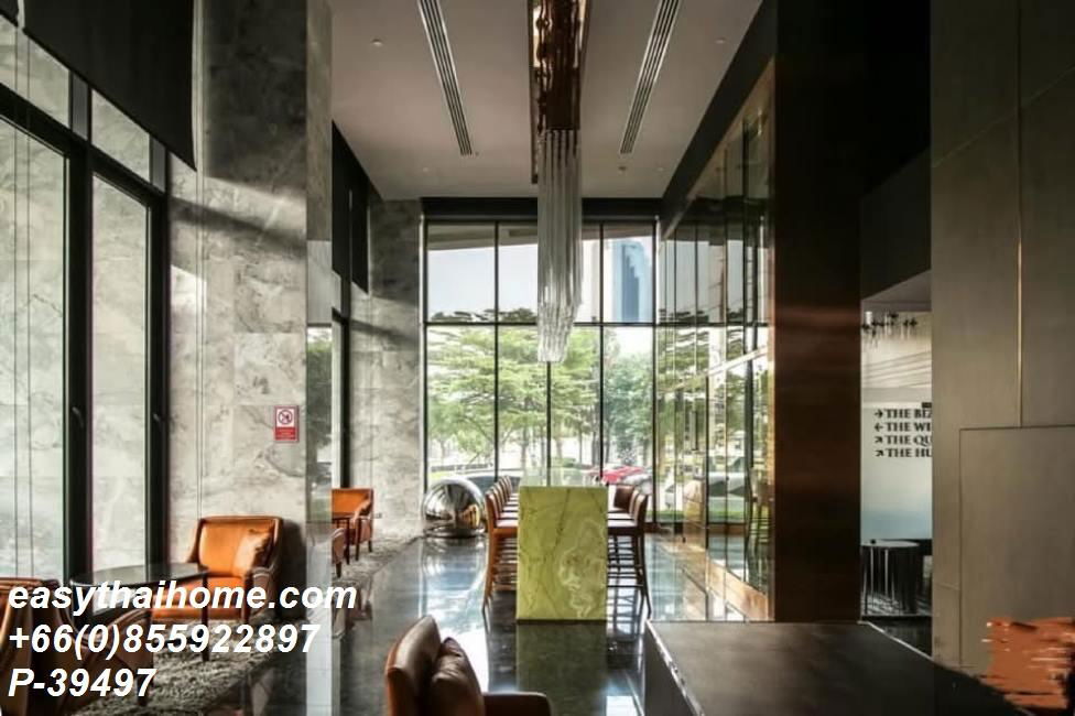 รูป P-39497 ให้เช่า คอนโด ไอวี่ แอมพิโอ Ratchadaphisek Rd, Huai Khwang, Bangkok พร้อมอยู่ ราคาถูก Line Id @easythaihome 085-592-2897 - รูปที่ 2/10