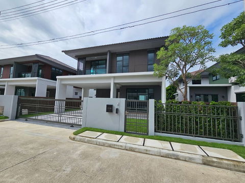 💰87/83 💰 เศรษฐสิริ วงแหวน-ลำลูกกา 🏡✨ บ้านหันทิศเหนือรับลมทั้งปี อยู่แล้วรวย 📍