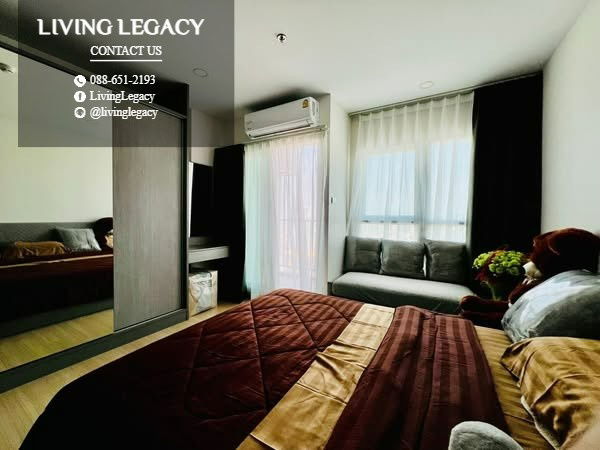 รูป SQKIXY ให้เช่าคอนโด Supalai Veranda Ramkhamhaeng 28 ตร.ม. ชั้น 29 ตึก A line id : @livinglegacy - รูปที่ 4/6