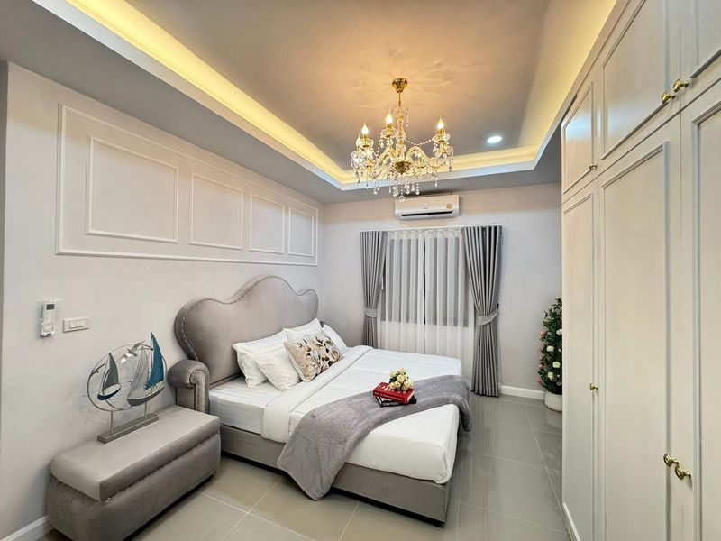 รูป ขายบ้านเดี่ยวพัทยา บ้านสวย ตกแต่งพร้อมอยู่ ทำเลดี ใกล้แหล่งช้อปปิ้ - รูปที่ 8/15