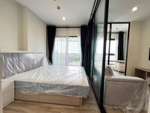 🚩 For Rent Condo NICHE MONO CHAROEN NAKORN Building 1, Floor 25,1 bed room, Room size 34.00 sqm