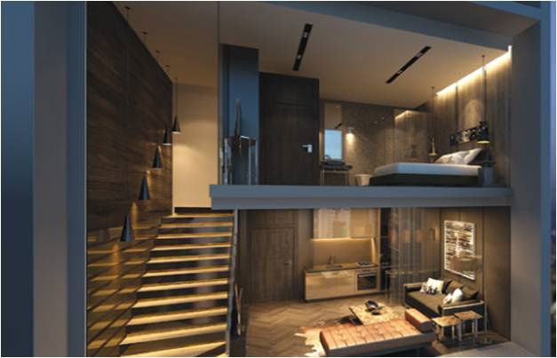 picture Owner sells himself - for rent CONDO DUPLEX @ IDEO MOBI RAMA9 next to MRT Rama 9, Airport Link Makkasan, RCA, Huai Khwang, Ratchadaphisek - 23/23