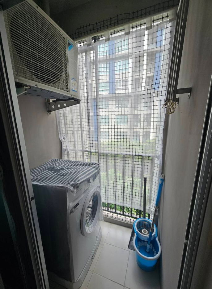 รูป 📣🏢 เช่าคอนโด ดีคอนโดแคมปัส รีสอร์ท บางนา ซอยเอแบค พร้อมเข้าอยู่ - รูปที่ 4/6