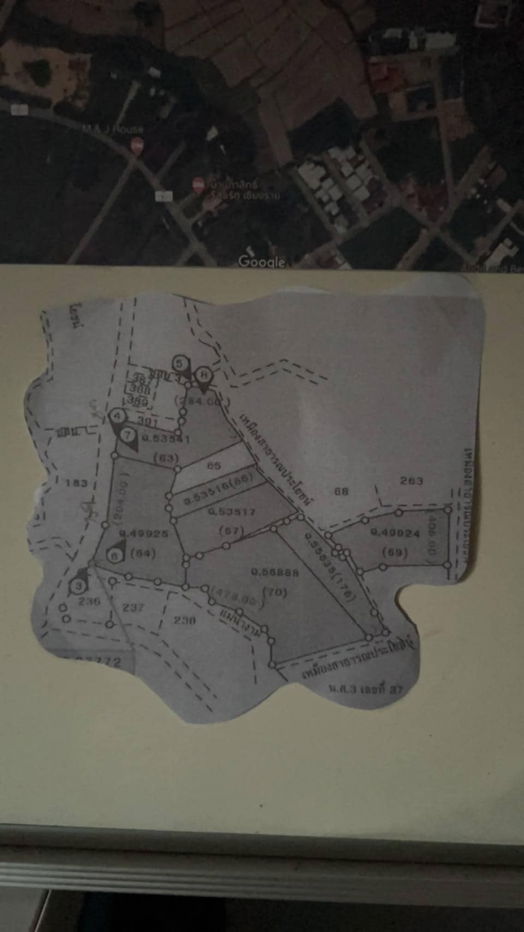 picture For Sale: Prime Land Location Across from Pong Prabat Hot Springs Wide Frontage, Roadside Property Near the City Center - 2/4