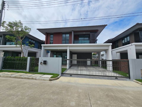 💰87/84 💰 เศรษฐสิริ วงแหวน-ลำลูกกา 🏡✨ บ้านหันทิศเหนือรับลมทั้งปี อยู่แล้วรวย 📍
