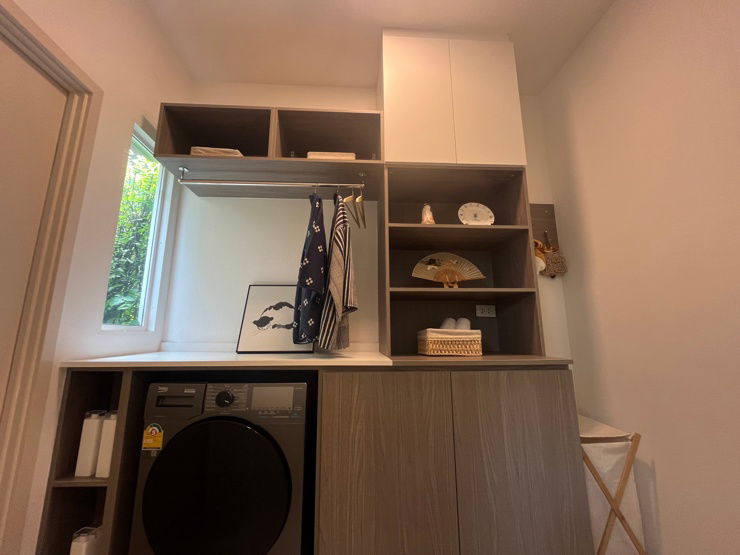 รูป 💥ขายบ้านพร้อมเข้าอยู่ ตบแต่งเฟอร์นิเจอร์ครบ สไตล์ญี่ปุ่น🏘️🇯🇵 ราคาพิเศษ 6.99 ลบ.🛏️🎏 - รูปที่ 12/30