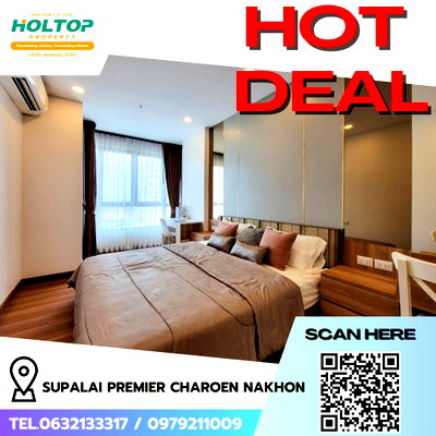คอนโดให้เช่า : #R5332  ให้เช่าคอนโด Supalai Premier Charoen Nakhon 