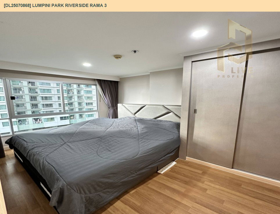 picture DL25070868 Condo for rent, Lumpini Park Riverside Rama 3 near -, ready to move in, call urgently 0656133286 LineID @534wlwof - 3/11