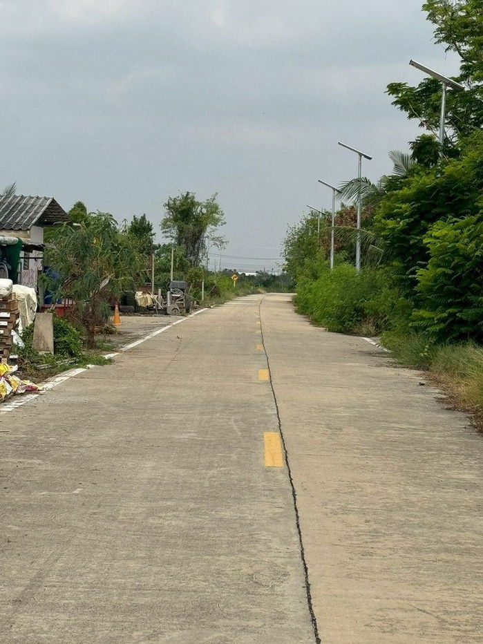 รูป ขายที่ดิน 17ไร่ ติดถนนคลองสวน คลองป่าง ประชาอุทิศ พระสมุทรเจดีย์ สมุทรปราการ - รูปที่ 2/4
