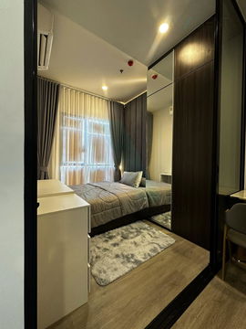 🚩 For Rent Condo THE ORIGIN PLUG & PLAY RAMINTRA Building E, Floor 16,1 bed room, Room size 26 sqm