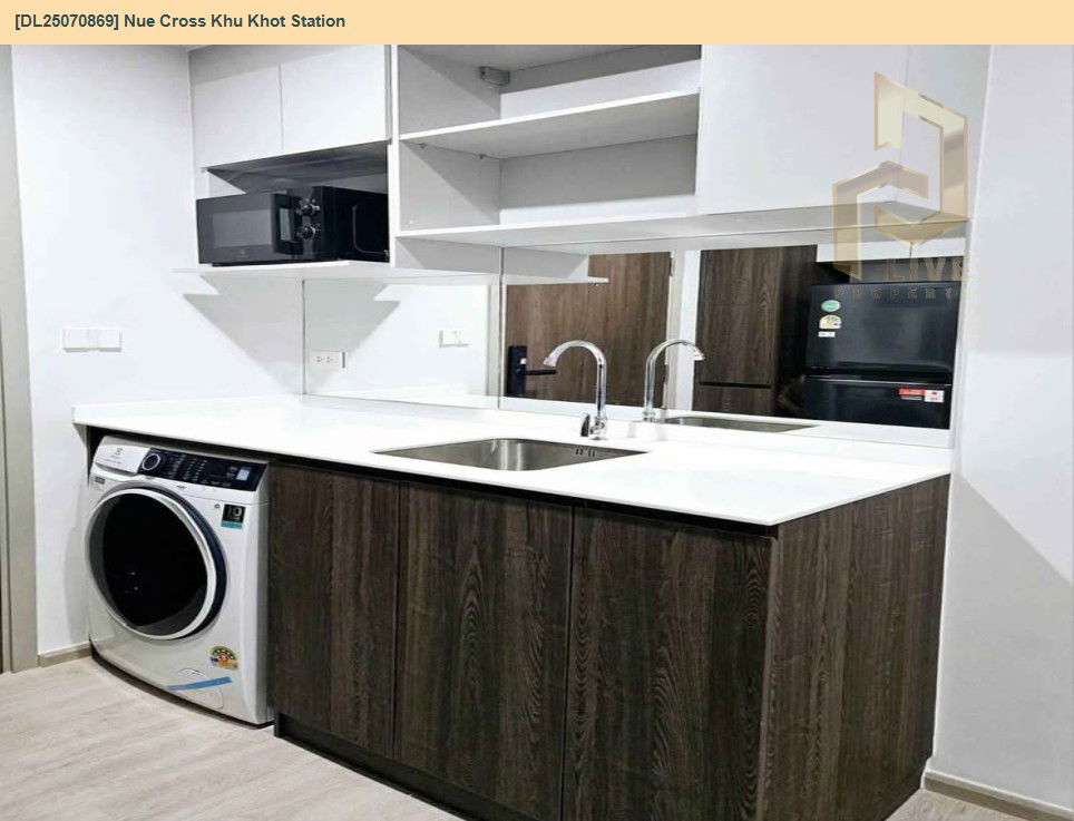 picture DL25070869 Condo for rent, Nue Cross Khu Khot Station near BTS คูคต, ready to move in, call urgently 0656133286 LineID @655ebbvc - 6/7