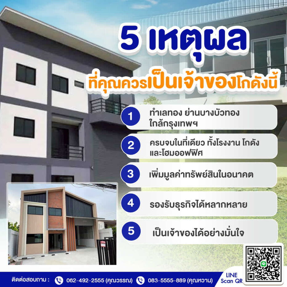 รูป ขายที่ดินพร้อมรับสร้างโรงงานใหม่ ใกล้ถนน ราคาเริ่มต้นที่ 2.1 ล้าน  - รูปที่ 1/6