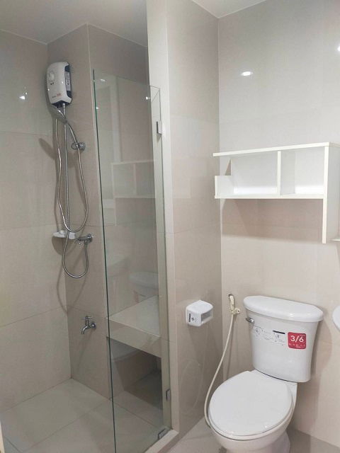 รูป คอนโด Manor สนามบินน้ำ ตึก D ชั้น 26 เพิ่งรีโนเวท แบบ 1 ห้องนอน 32 ตรม. มีเครื่องซักผ้า 7,500 บาท เท่านั้น - รูปที่ 5/5