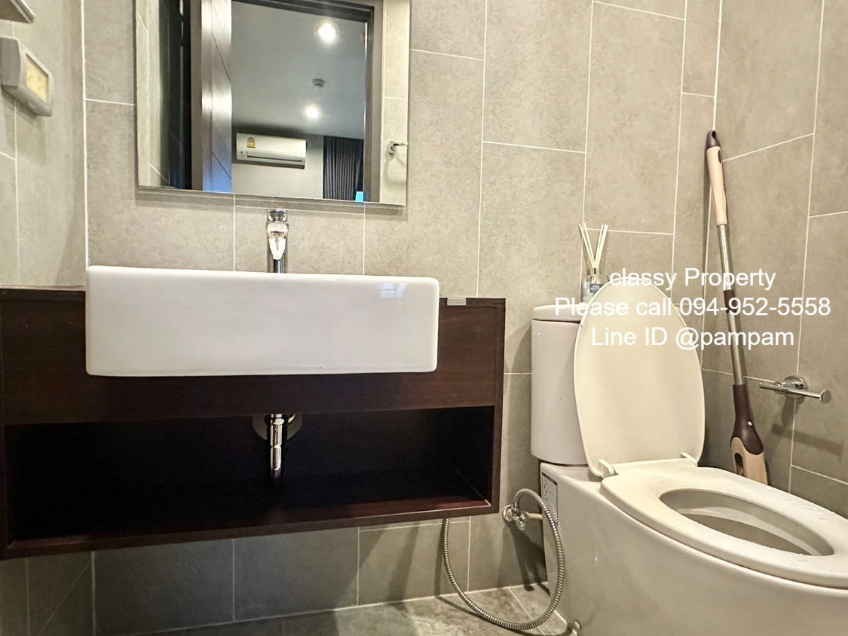 picture *** Condo for rent : C Ekkamai 1 Bedroom  Nice decorated Fully furnished Built-in furniture *** - 18/20