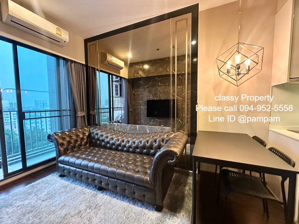 picture *** Condo for rent : C Ekkamai 1 Bedroom  Nice decorated Fully furnished Built-in furniture *** - 8/20