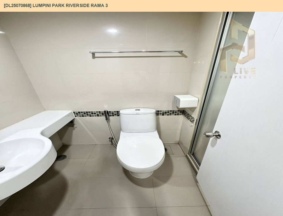 picture DL25070868 Condo for rent, Lumpini Park Riverside Rama 3 near -, ready to move in, call urgently 0656133286 LineID @534wlwof - 11/11