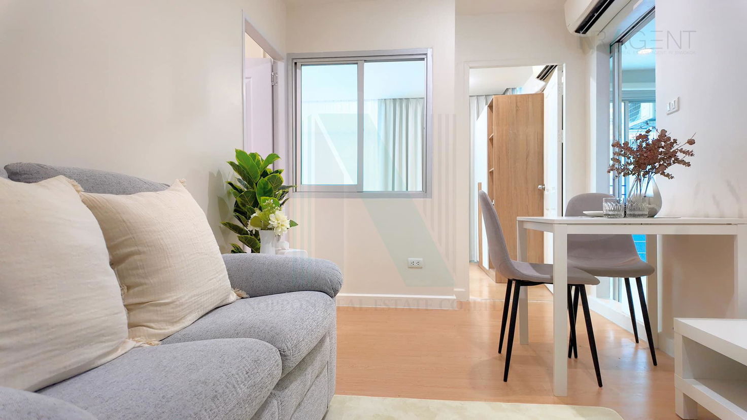 picture 📌 For Sell Condo ZENITH PLACE AT HUAY KWANG Building 1, Floor 3,2 bed room, Room size 41 sqm - 5/8