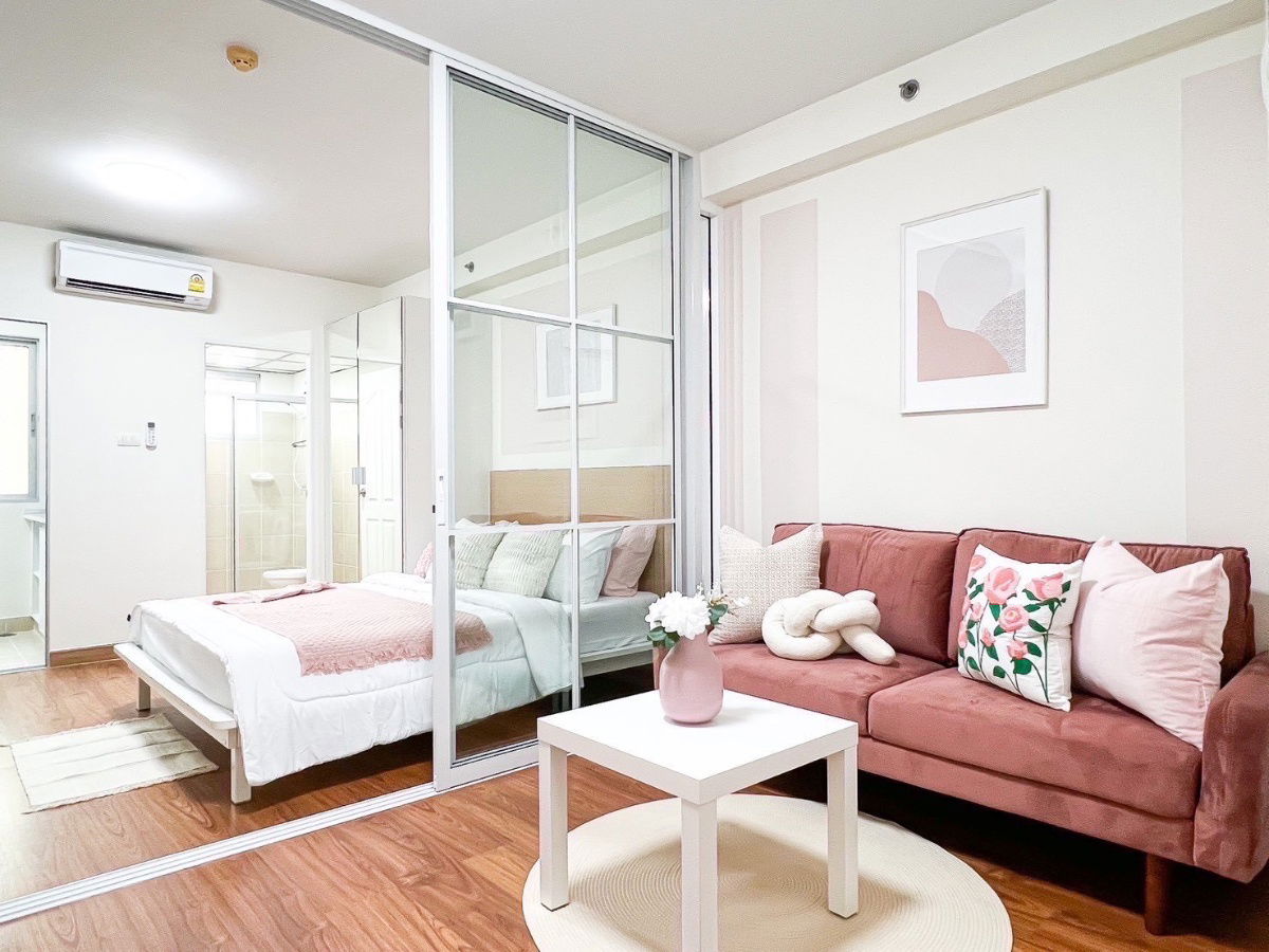 รูป P1114 ให้เช่าคอนโด City Home Rattanathibet (ซิตี้ โฮม รัตนาธิเบศร์) เดินทางสะดวก ใกล้รถไฟฟ้า ห้องสวย ราคาพิเศษ พร้อมเข้าอยู่ - รูปที่ 4/13