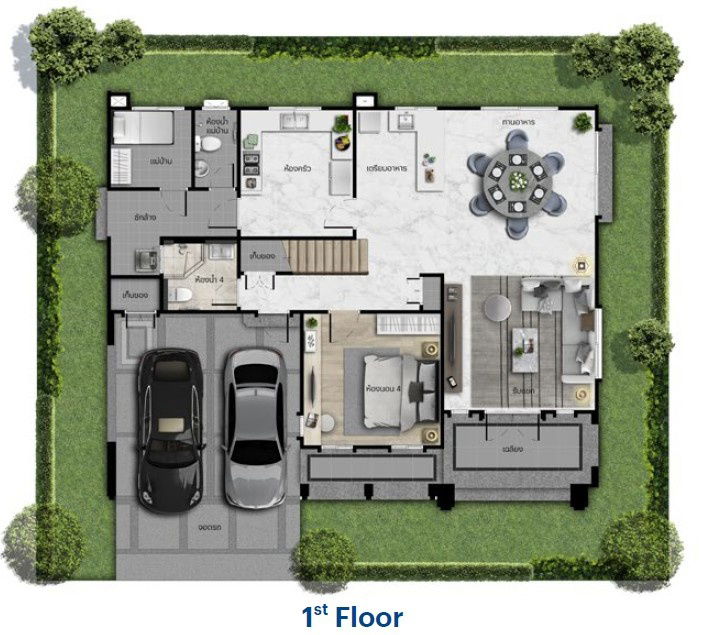 รูป แปลงสวย ที่ดินเยอะ บ้านเลขที่ปัง 168/68 ใกล้สวนเพียง 20 ก้าวเท่านั้น เศรษฐสิริ ราชพฤกษ์-นครอินทร์ - รูปที่ 18/19