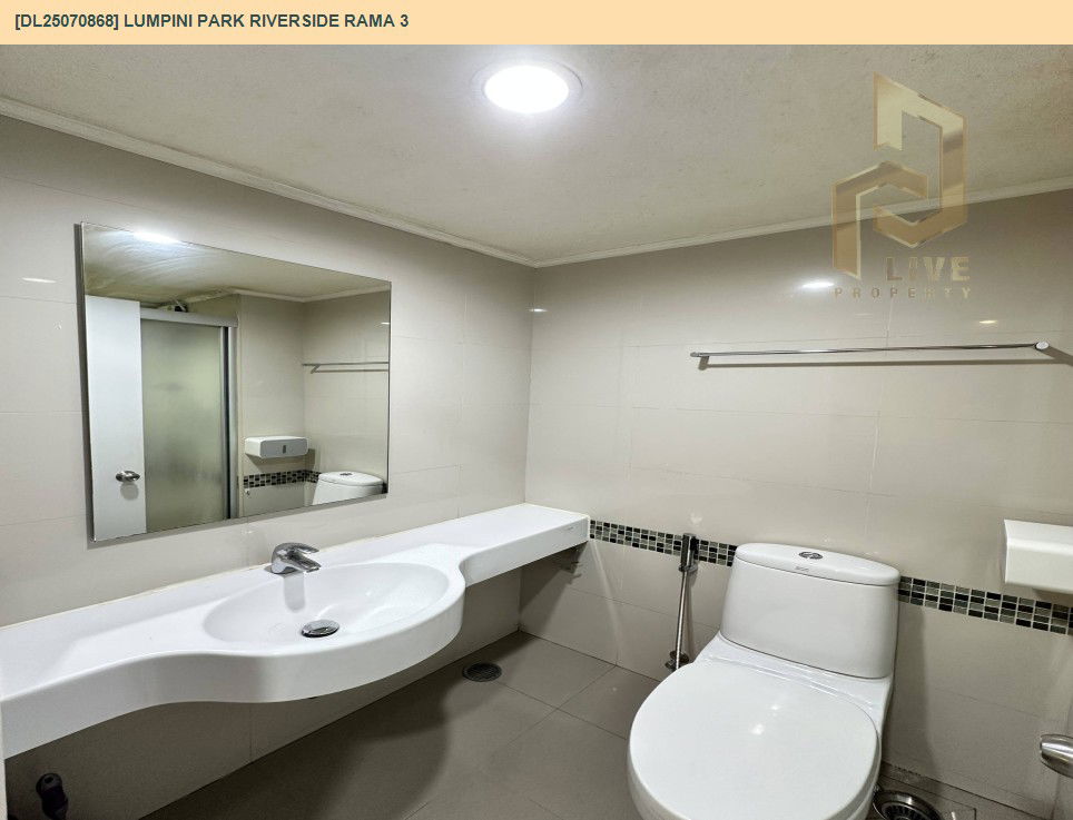 picture DL25070868 Condo for rent, Lumpini Park Riverside Rama 3 near -, ready to move in, call urgently 0656133286 LineID @534wlwof - 10/11